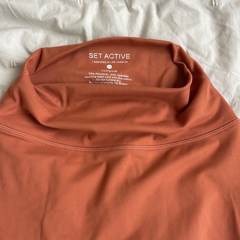 Set Active Aimee Song Terracotta Legging XS